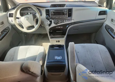 2014 Toyota Sienna Le from USA, damaged, VIN 5TDKK3DC3ES487580